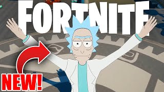 NEW Rick Sanchez Skin in FORTNITE (All Rick and Morty Skins & How to get it) 4K6