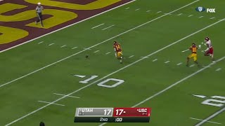 USC throws a completely pointless lateral nearly leading to disaster vs Utah