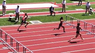 Heptathlon 100m Hurdles: 2021 U.S. Olympic T\u0026F Trials (Heat 2- Webster-Freeman 13.97, Gray, Flach)