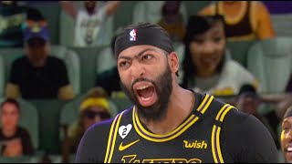 AD Is First Lakers Player Since Robert Horry To Hit Buzzer-Beating 3-Pointer To Win A Playoff Game