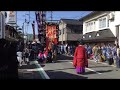 令和元年5月4日、三河内曳山祭り