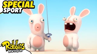 1 SPORT 1 MINUTE | FENCING \u0026 CANOE | RABBIDS INVASION