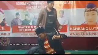 PENAMPILAN dari berbagai PERGURUAN dan ALIRAN SILAT dalAm Acara pembukaan cabang FK-MABES //BANDUNG