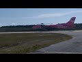 silver airways atr72 600 taking off from north eleuthera bahamas 2