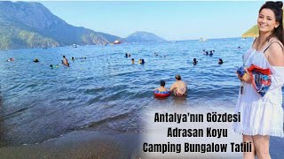 Adrasan Bay,a bay in the Kumluca district of Antaly There are no such luxury restaurants and beaches