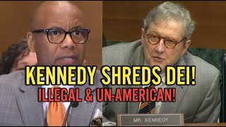 Senator Kennedy OBLITERATES DEI! | Shocking Truth About Quotas & Race EXPOSED