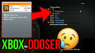 Xbox DDoSer Hits Off my Xbox Offline for 25 Minutes 😥 (The Downfall of Z8D3)