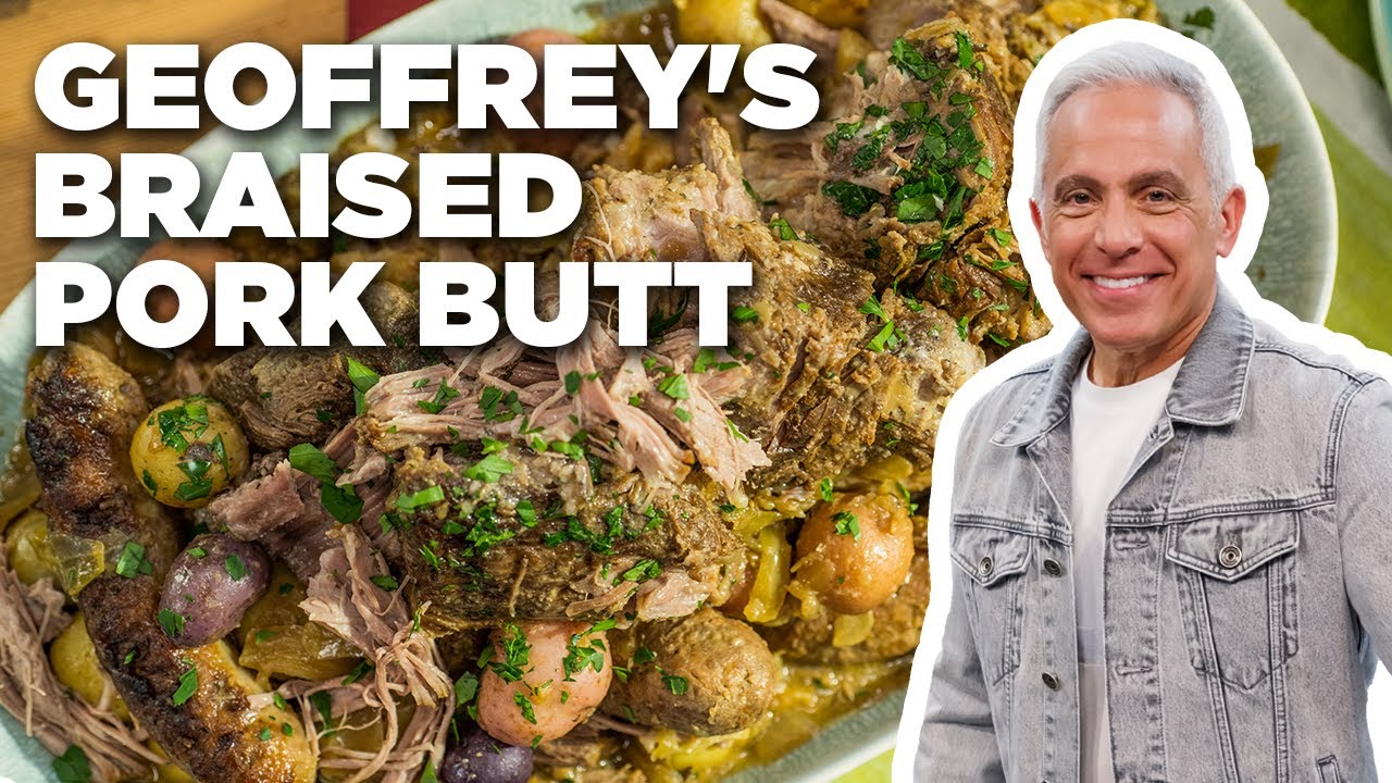 Geoffrey Zakarian’s Braised Pork Butt With Cabbage, Sausage And Mustard ...