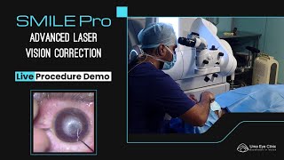 SMILE Pro Live procedure demonstration | Madras City Ophthalmic association meeting | Uma Eye Clinic