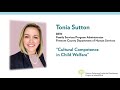 Tonia Sutton: Cultural Competence in Child Welfare