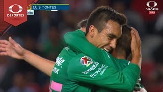 Gol de Luis Montes | Necaxa 0 - 2 León | Apertura 2018 - Jornada 13 | Televisa D