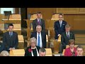 attack on manchester one minute silence scottish parliament 23 may 2017