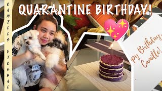 21st Birthday Quarantine Edition Vlog | Camille Viceral