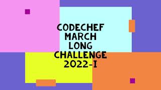 Discus Throw Solution || Codechef March Long Challenge 2022 - I