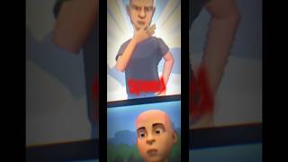 Classic caillou vs caillou #capcut #shorts #plotagon