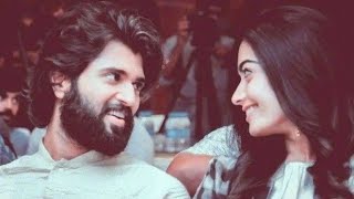 Her interview is incomplete without talking about @TheDeverakonda 1Vijay & Rashmika Mandanna 🤍