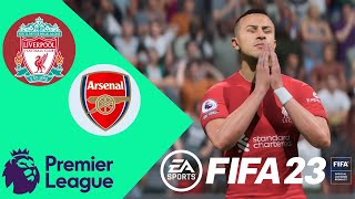 Liverpool v Arsenal | Premier League 22/23 Full Match at Anfield | FIFA 23 Gameplay