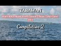 Tabawan hari raya bancarera Compilation 2 | South Ubian Tawi-Tawi | 2021