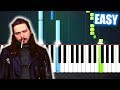 Post Malone - Better Now - EASY Piano Tutorial by PlutaX