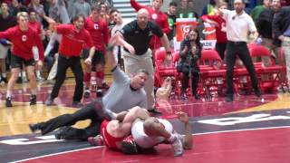 Highlights: #8 Cornell Wrestling vs. #4 Ohio State