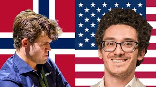 Magnus Carlsen vs Fabiano Caruana | Live chess, chess.com