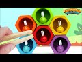 Learn Colors and Counting for Toddlers with Colorful Toy Bees and Genevieve!