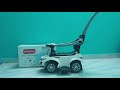 babyhug sporty manual ride on car unboxing and assembling tiny saiyaara my first car firstcry