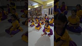 Jathi and Talam practice in class#dance #bharanatyam #classical