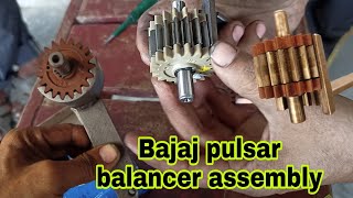 bajaj pulsar balance assembly gear full details