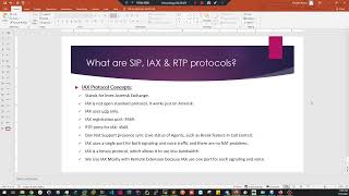 14- SIP, IAX \u0026 RTP protocols