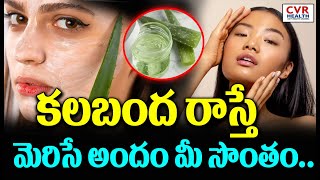 కలబంద రాస్తే మెరిసే అందం మీ సొంతం.. | | Alovera Health Benefits | CVR Health News