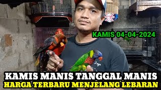 HARGA BURUNG PARUH BENGKOK TERBARU MENJELANG LEBARAN DIKIOS JBS PASAR BURUNG PRAMUKA HARI INI