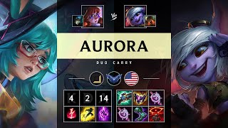 Aurora Carry vs Tristana - NA Diamond Patch 14.24