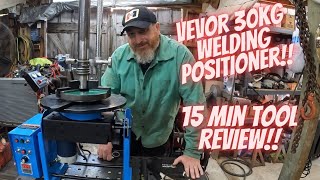 VEVOR 30KG Welding Positioner REVIEW!!!! Is this worth $600???? 15 Tool Review time!!