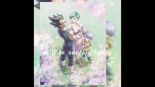 Prince Vegeta and Bulma one big happy family #vegebul#dragonball#dbsuper#dbz