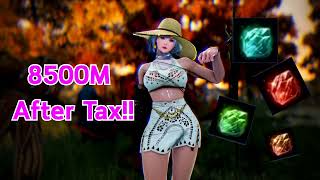 Black Desert Online - สุ่มแร่สุกสว่าง8500mใน15นาที!!! #BDO #BlackDesert