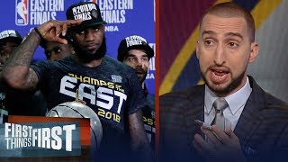 Nick Wright on LeBron leading Cleveland to a Game 7 victory over Celtics | NBA | FIRST THINGS FIRST