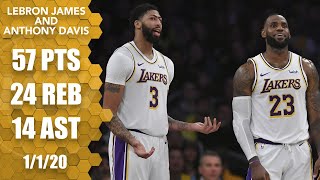 LeBron records a triple-double, Anthony Davis drops 26 for Lakers vs. Suns | 2019-20 NBA Highlights