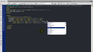 HTML Form Tutorial Part 2