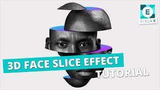 Create A 3D Face Slice Effect in Pixlr E