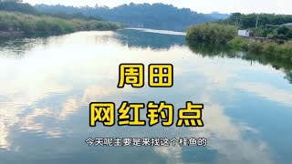 周田网红钓点，被钓友忽悠1000多米跑过来说有鳜鱼可以搞，最后一条都没有看到！韶关钓鱼 仁化钓点 周田钓鱼 仁化钓鱼 钓点分享