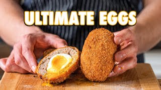 The Perfect Egg Recipe (Scotch Eggs 3 Ways)
