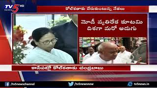 CM Chandrababu to Attend Mamata Banerjee's United India Rally in Kolkata Tomorrow | TV5 News