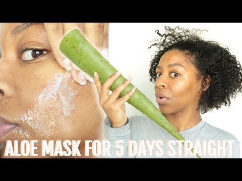 I Used Fresh Aloe Vera on My Face for 5 DAYS & THIS HAPPENED! I Used Fresh Aloe Vera on My Face for 5 DAYS & THIS HAPPENED!