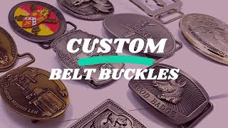 Custom belt buckle