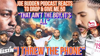 Joe Budden Podcast reacts to Drake Push Ups Kendrick Diss “Thought it was A.i”