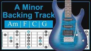 Am guitar Backing Track | 120 Bpm | Pop Rock