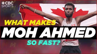 What makes runner Moh Ahmed so fast in the 5,000 metres? | CBC Sports