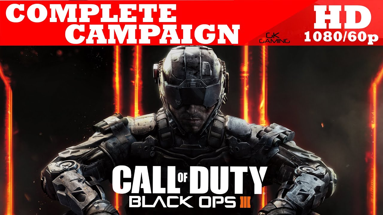 Call Of Duty: Black Ops 3 (Complete Campaign) [1080p HD 60FPS] PS4 ...