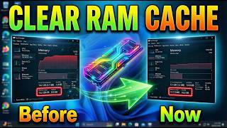 Why Your Windows PC is Slow? Clear RAM Cache in Seconds